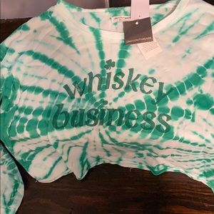 Whiskey business St. Patrick’s day shirt ☘️